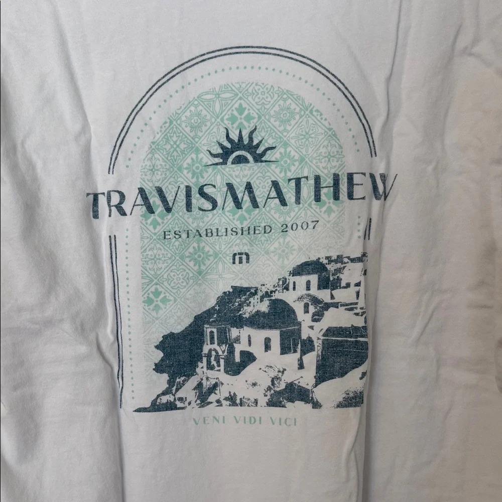 Travis Mathew Classic White Tee - Picture 7 of 9